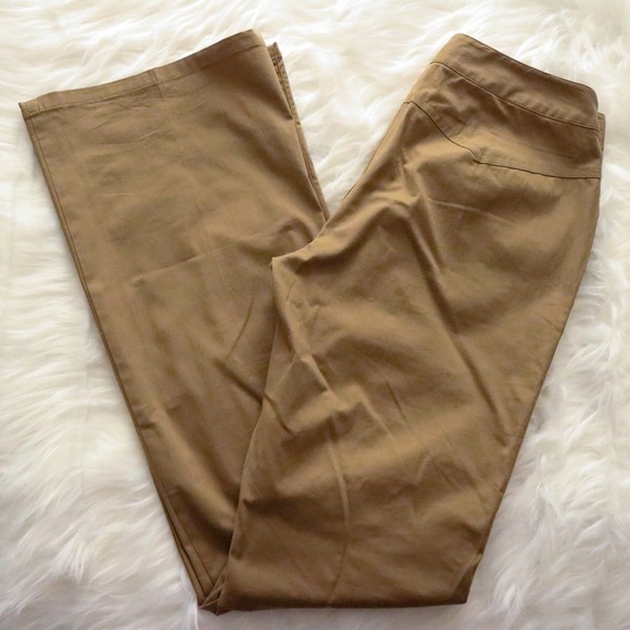 Ideology Tan Bootcut Trousers - Picture 1 of 4